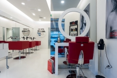 CCT Mobili arredamento parrucchiere_Av Caprera Sette Rosso